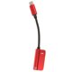 thumbnail image 2 of 2x 2 en un a Conector de 3,5 Mm AUX Audio Auriculares Adaptador USB de Hugo Adaptador de cable tipo C, 2 of 10