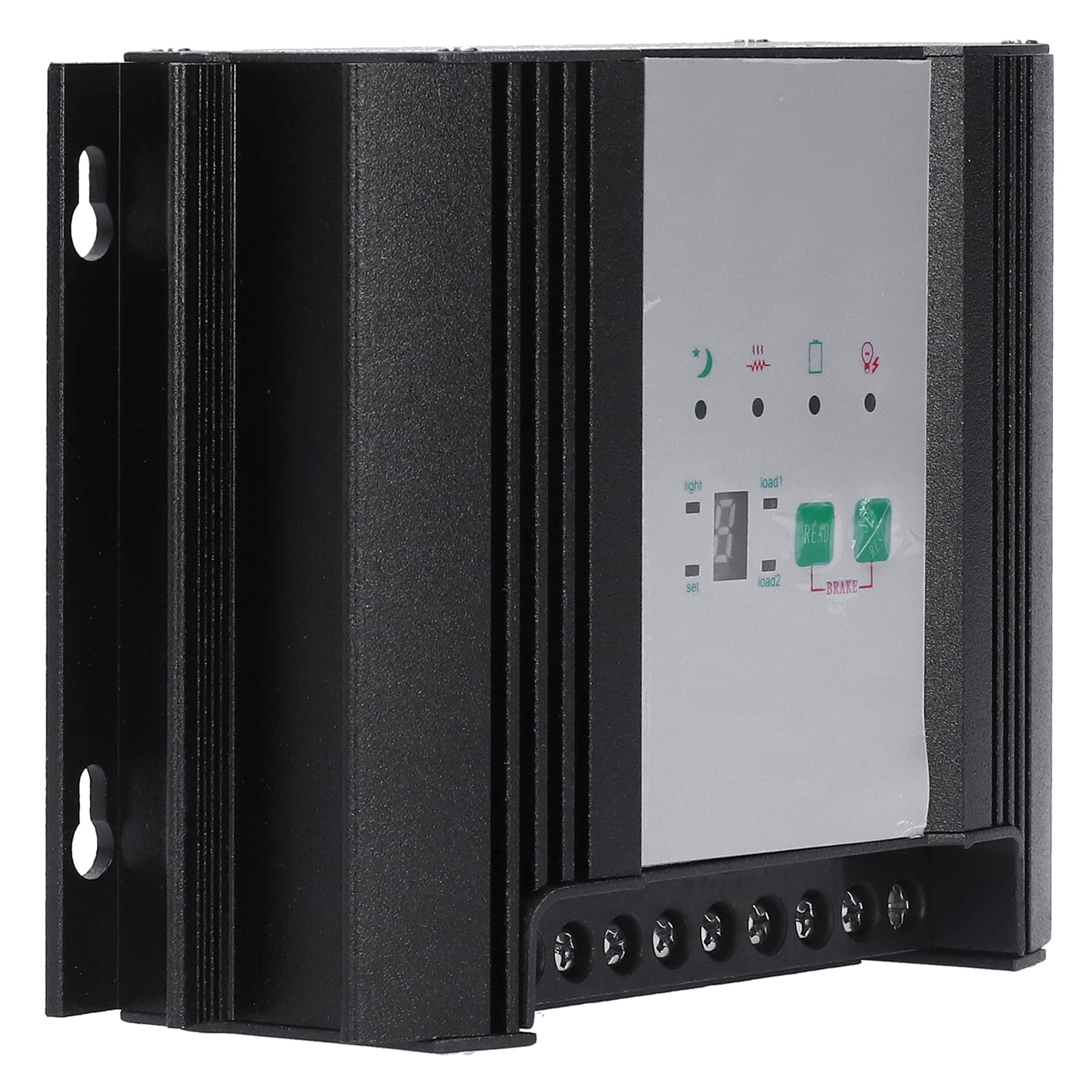 Controlador híbrido solar eólico, controlador híbrido de energía solar eólica, turbina eólica LED inteligente, energía solar de 600 W, 300 W, 24 V, controlador de batería automático con pantalla LCD g