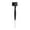 Black, variant on Multipurpose Eyebrow Comb Steel Pin shape And Nylon Tips For Brow Shaping And Flyaway Management