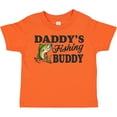 thumbnail image 3 of Inktastic Daddy's Fishing Buddy Boys Toddler T-Shirt, 3 of 5