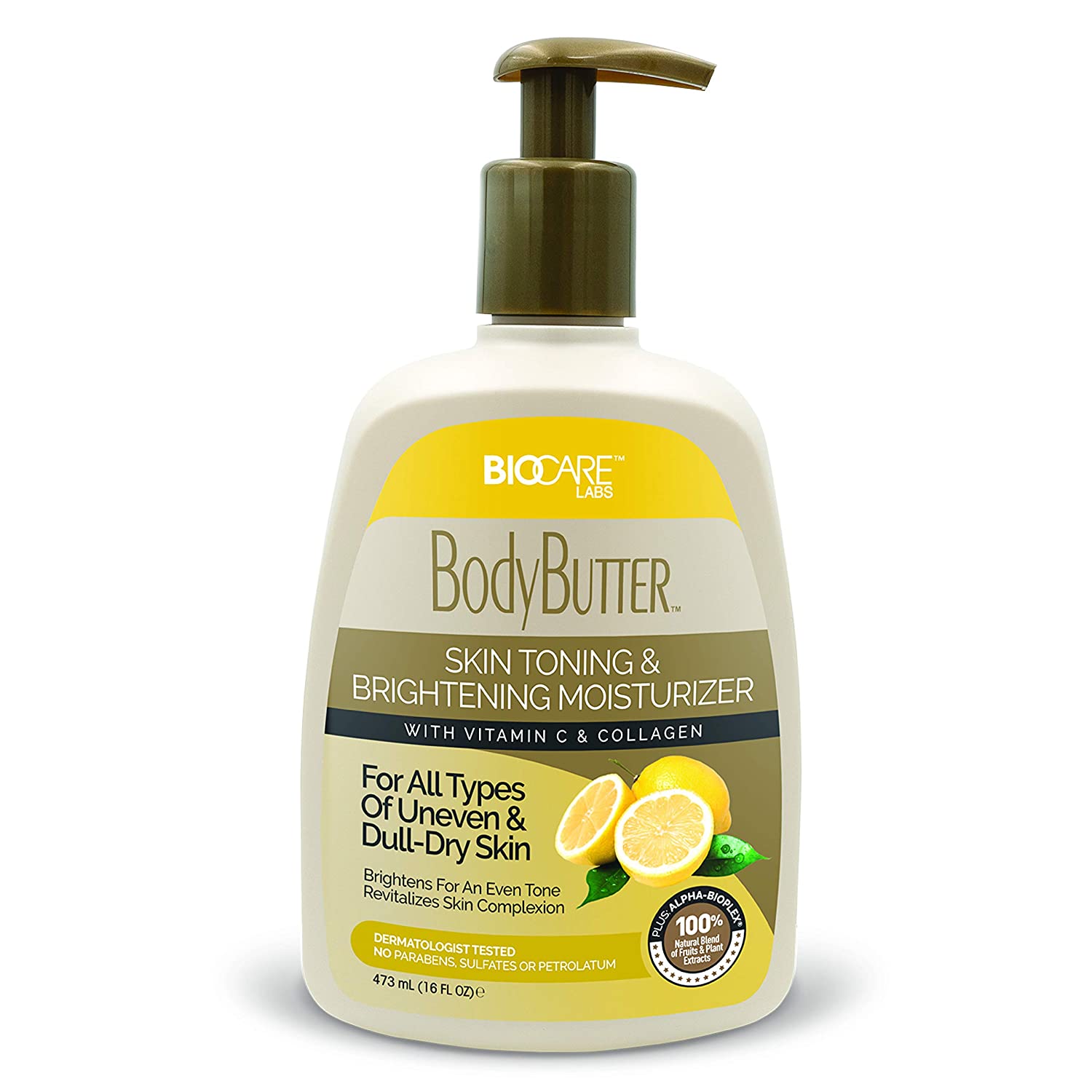 BioCare Labs Moisturizing Body Butter Body Cream With Vitamin C