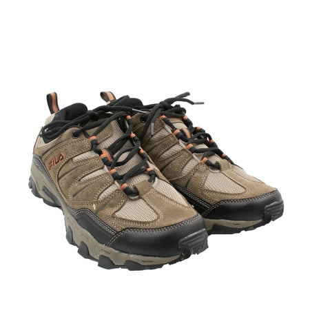 Fila Men's Outdoor Midland Running Shoes (Brown/Orange, 11.5)