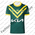 thumbnail image 2 of 2024/25 camiseta de Rugby australiana ropa jugador hombres niños tren camiseta equipo niñas mujeres camiseta Kangaroos Home Club Top caliente, 2 of 4