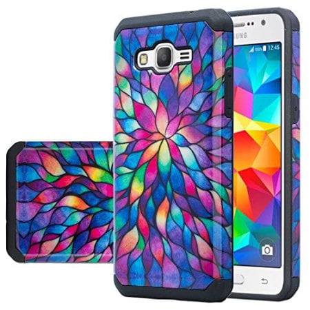 Samsung Galaxy J3V, J3, Sky, Sol, Express Prime, Amp Prime Case - Wydan Slim Hybrid Hard Shock