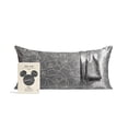 thumbnail image 1 of Funda de almohada Kitsch Disney con diseño de Mickey Mouse, satinada, tamaño king, 1 of 8