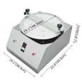 thumbnail image 3 of INTBUYING φ15.75in Electric Vibrating Sieve Machine Lab Shaker Sifter for Granule Powder Grain, 3 of 10