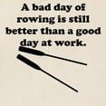 thumbnail image 2 of CafePress - A Bad Day Of Rowing Tote Bag - Unisex Canvas Tote Bag, Beige, 1-Piece, 2 of 7