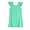 Army Green Dresses for Girls, variant on Girls Cute Mini Dresses Summer Size 3-6 Toddlers Kids Ruffle Cap Sleeve Crewneck Solid Color Pullover Going-Out Short Dress