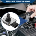 thumbnail image 2 of Unique Bargains Mass Air Flow Sensor Meter No.AFH55M13 MAF Air Flow Sensor for Suzuki Vitara 2015-2021 Plastic Metal 1 Pc, 2 of 6