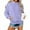 Light Purple #016, variant on Mohiass Hoodies For Women Oversized Cute Drawstring Hooded Neck Sweatshirts For Women Fleece Long Sleeve Casual Preppy Pullover Tops Black L