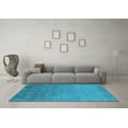 thumbnail image 3 of Ahgly Company Indoor Rectangle Oriental Light Blue Industrial Area Rugs, 2' x 4', 3 of 4