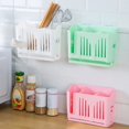 thumbnail image 1 of AMERTEER Home Chopsticks Cage Wall-mounted Drain Storage Rack Fork Knife Spoon Holder, 1 of 10