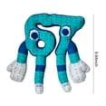 thumbnail image 2 of HUISZJ Steal A Brainrot 67 Plushie - 9.8 Inch Premium Soft Brainrot Game Doll Toy - 67 Blue White Stuffed Doll for Birthday Party Gift, 2 of 10