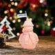 thumbnail image 5 of Set de velas perfumadas con muñeco de nieve - Decoración navideña festiva, vela de cera amarillo-blanco-rosa, 3,93x2,75 pulgadas, aroma duradero, regalo navideño para casa, 5 of 6