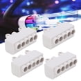 thumbnail image 4 of Terminal Block, ABS Material Non Breaking Design Wiring Splitter Industrial Connector T Shape Wiring Connector  For Dome Light Wiring For Switch Wiring, 4 of 8