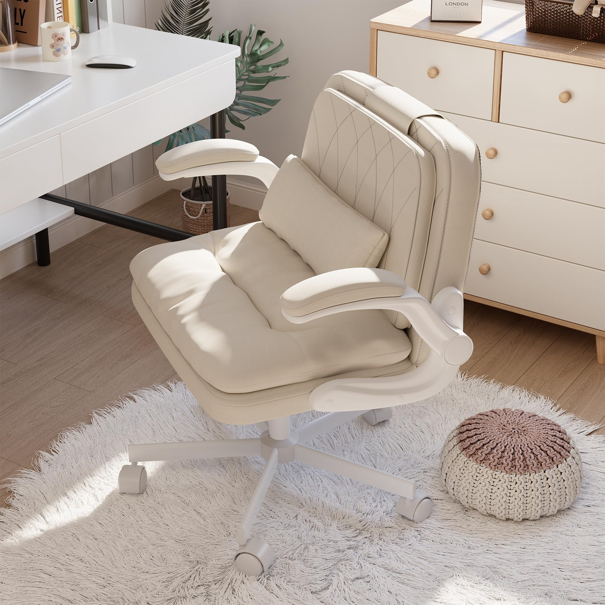 criss cross office chair with product