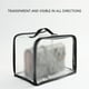 thumbnail image 3 of Bearachild Bolsa de almacenamiento Cajas transparentes a prueba de polvo Pantalla Bolsas protectoras impermeables Organizador Ropa Cubierta a prueba de Almacenamiento y organización del hogar Negro S Bearachild HA073736-01, 3 of 6
