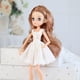 thumbnail image 3 of 1: 6 Muñeca de Bebé, Vestido de Moda, Accesorios de Ropa para Muñecas, 11 Articulaciones Móviles, Colección de Atuen de Princesa, Muñeca Linda para blanco Sunnimix Muñeca de niña de 26 cm, 3 of 7