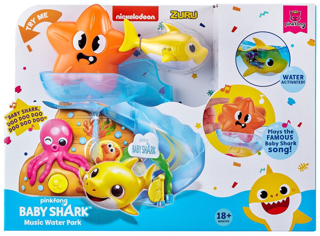 Baby Shark Sing Swim Music Water Park Playset Walmart Com