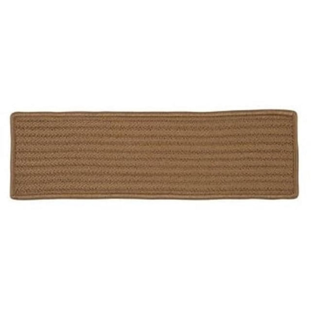 Colonial Mills H286A008X028SX Simply Home Solid - Cashew Stair Tread - single Rug