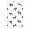 thumbnail image 2 of Hudson Baby Infant Boy Cotton Flannel Burp Cloths, Plaid Moose, One Size, 2 of 2