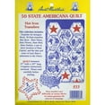 thumbnail image 2 of Aunt Martha's Iron-On Transfer Collection-50 State Americana Quilt, 2 of 3