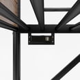 thumbnail image 5 of Twin XL over Twin XL Bunk Bed Frame with Charging Station & Storage Drawers, Detachable Metal Bunk Bed with LED Light and Guard & Ladder, Convertible into 2 Twin XL Beds Frame, Mattress Not Included, 5 of 9