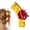 Apple, variant on LKZQHMC Back to School Hair Claw Apple and School Bus Shape Hair Clips Funny Teacher Claw Clips Cute Teacher Gifts,School Bus A