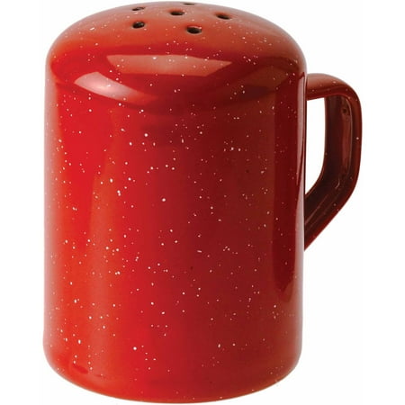 Red Enamelware - Annovi Reverberi Gsi Outdoors Enamelware 6-Hole Pepper Shaker, Red