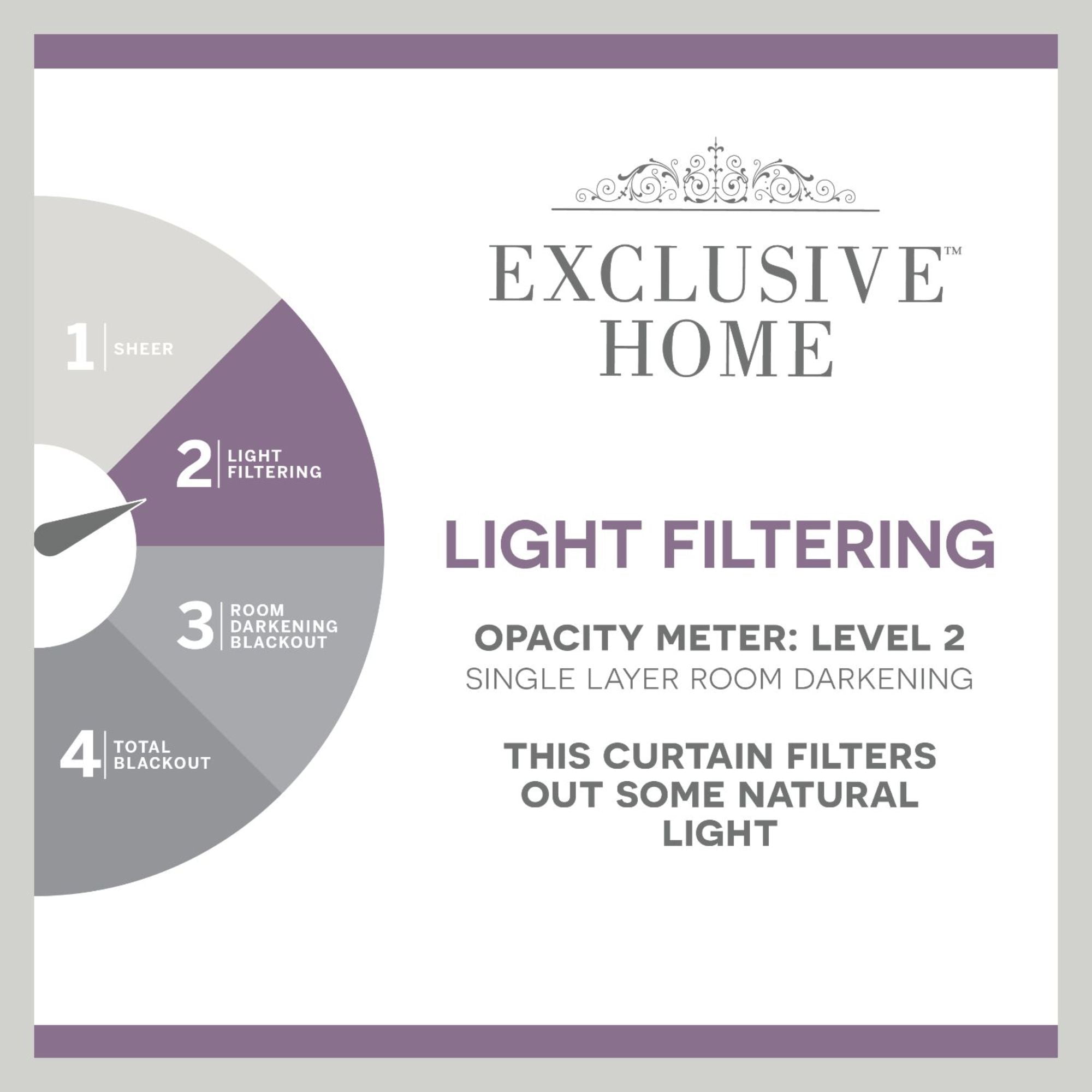 Exclusive Home Loha Light Filtering Pinch Pleat Curtain Panel Pair, 108" Length, Beige