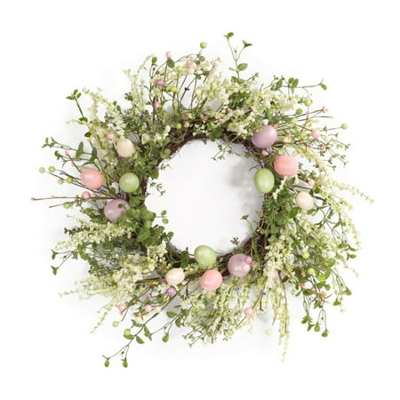 Berry Heart Wreath - Melrose International 22 in. Egg and Berry Wreath