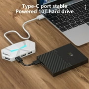 PRETXORVE Multi-Function Hub Docking Station Type-C+Usb Hub Computer Mobile Phone Tablet Docking Station