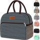 thumbnail image 1 of Coobiiya Bolsa de almuerzo para mujer, lonchera con estampado de vaca para mujeres y hombres adultos, aislada, reutilizable, pequeña, a prueba de fugas, linda lonchera para el trabajo, oficina, picnic, 1 of 4