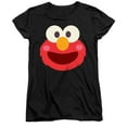 thumbnail image 4 of Sesame Street Elmo Kawaii Face Women's T Shirt, Black, X-Large, 4 of 5