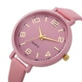 thumbnail image 2 of PPgejGEK Watches for Women Women Casual Faux Leather Quartz Analog Wrist Watch Festival Gift, 2 of 2