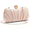 6092-Pink, variant on Vegan Leather Handbag Clutch Purses for Women Formal Stylish Evening Clutch for Weddings, Proms, Cocktail