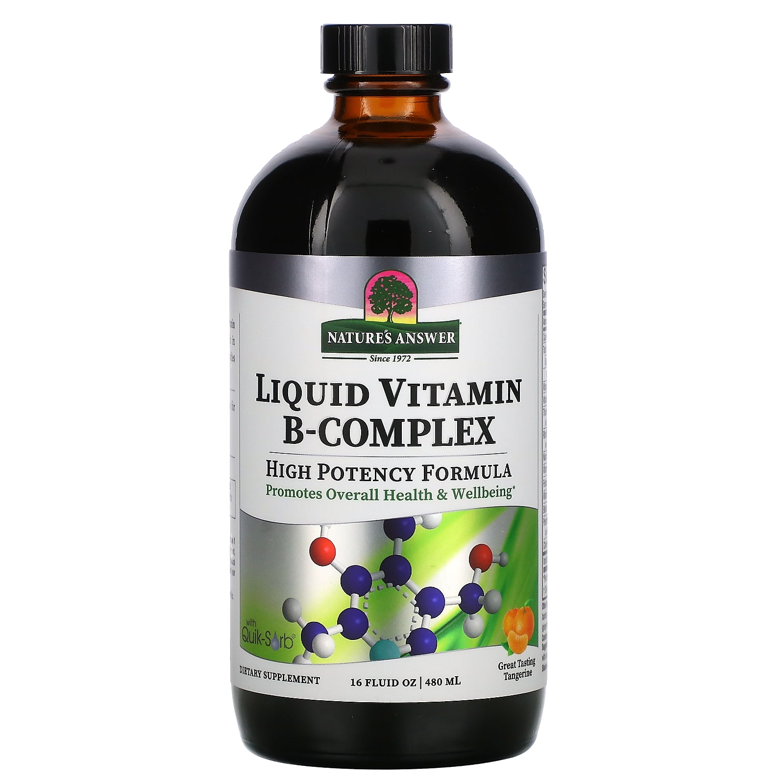 Nature's Answer Liquid Vitamin Great Tasting Tangerine, 16