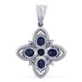 thumbnail image 2 of Carillon Iolite Natural Gemstone Necklace Pendant 925 Sterling Silver Anniversary Jewelry, 2 of 4