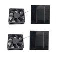 thumbnail image 2 of uds 20W 6 pulgadas Kit Solar Extractor de aire Mini ventilador Panel Solar ventilador accionado para perro pollo Hous, 2 of 5