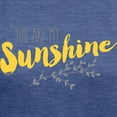 thumbnail image 3 of CafePress - You Are My Sunshine Women's Deluxe T Shirt - Womens Tri-blend T-Shirt, 3 of 4