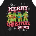 thumbnail image 3 of Teenage Muntant Ninja Turtles - Merry Christmas Dude  - Men's Jersey Tank Top, 3 of 5