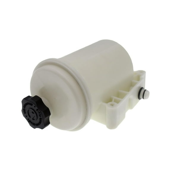 KarParts360 For Dodge Ram 2500 2002-2010 Power Steering Reservoir | Plastic Material | Matte And Clear Finish | Single Type | With Cap | Replacement For 68034303AA, 68034303AB