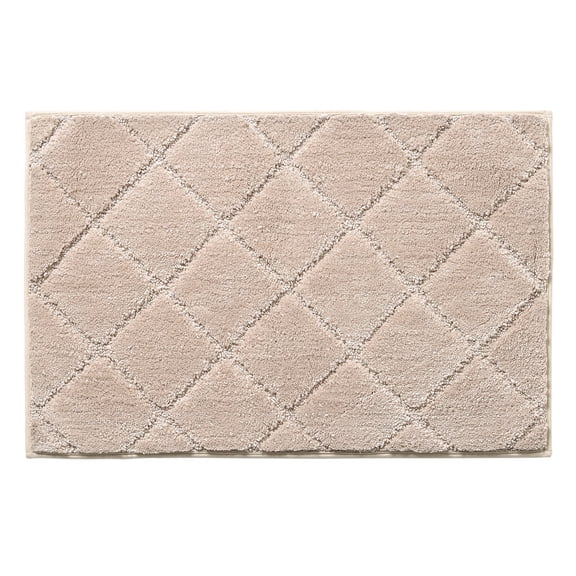 OGOTIP Home Textiles Carpet Welcome Decor Day Room Living Doormats Carpet Home Carpets Bathroom Products Long Hair rug 50CMX80CM Blush