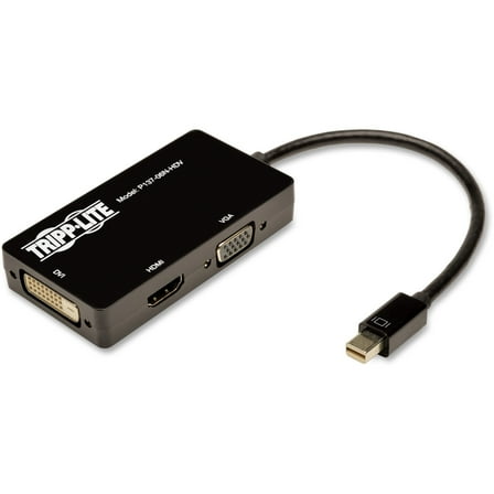 Tripp Lite Keyspan Mini Displayport to VGA/DVI/HDMI All-in-One Adapter/Converter