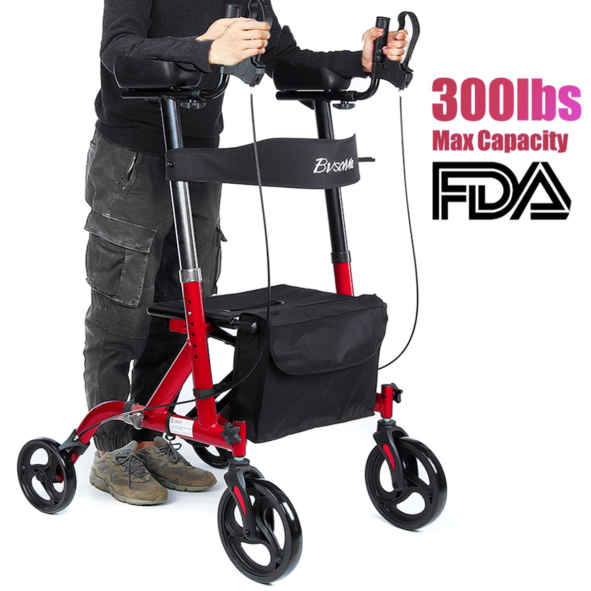 BVSOIVIA Aluminium Stående rullator Walker, Stand Denmark Ubuy