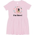 thumbnail image 3 of Inktastic 3rd Birthday Llama for Girl Girls Toddler Dress, 3 of 5