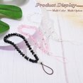thumbnail image 2 of New Trendy Mobile Strap Phone Charm Crystal Beads Wrist Lanyard Strap Ladies Anti-Lost Beaded Wrist Band Lanyard AccessoriesRussian Federation He Qiyong unisex, 2 of 2