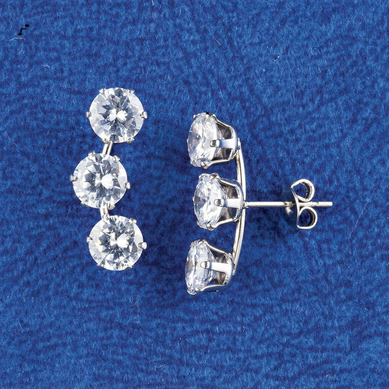 Ear climber earrings sale walmart