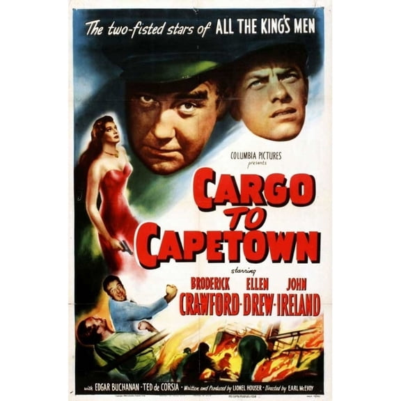 Posterazzi MOVGJ6172 Cargo to Capetown Movie Poster - 27 x 40 in.