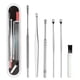 thumbnail image 1 of Fiudx Kit de Limpieza de Oídos, Juego de Herramientas Portátil de Acero Inoxidable, Extracción de Cerumen Multifunción, Diseño Ideal para Viajes, Cuidado Diario de Los Oídos, Aptopara Adultos y Adole, 1 of 6